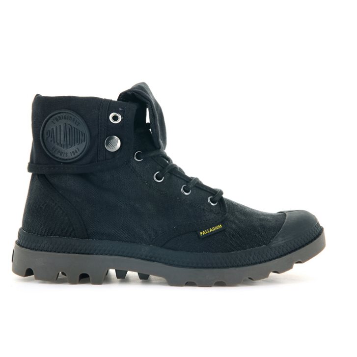 Dámské Boty Palladium Pampa Baggy WAX Černé | CZ ENY-32B